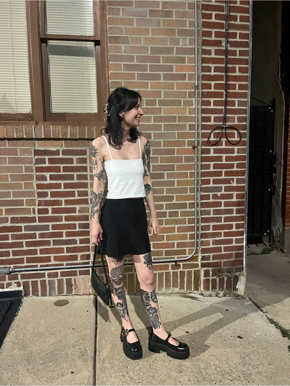 afends slip skirt